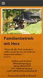 Mobile Screenshot of milchmattenhof.de